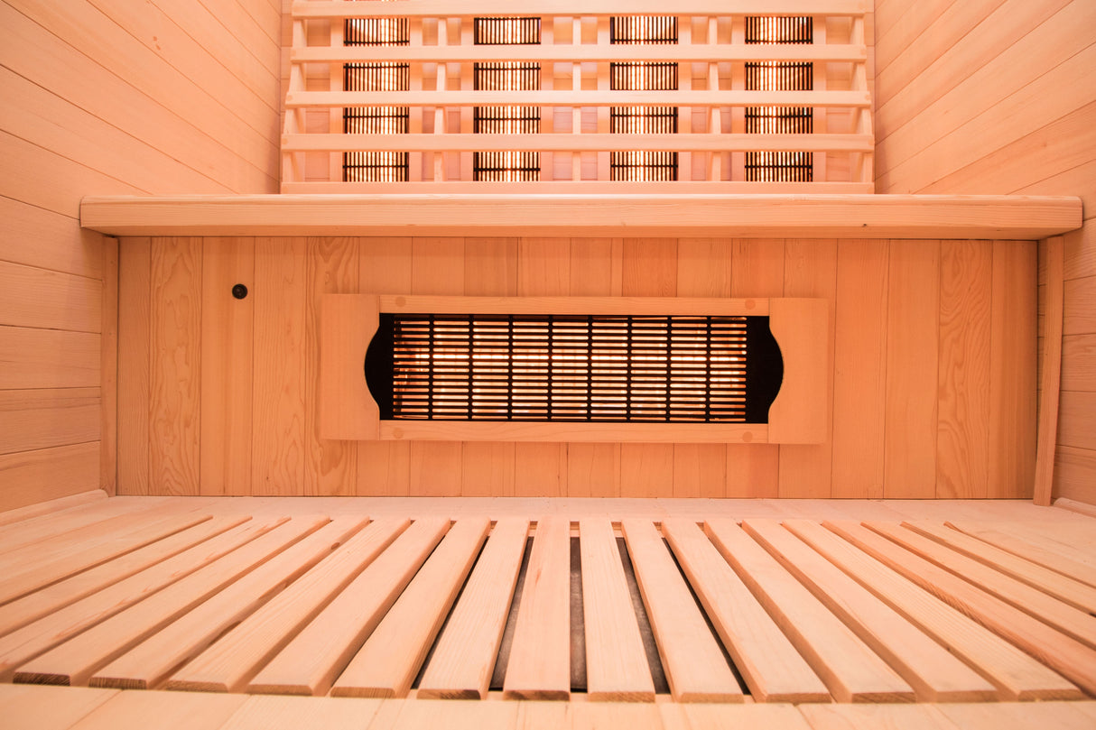 Sauna infrarossi al quarzo Apollo 3 posti Cod. SN-APOLLON-Q3