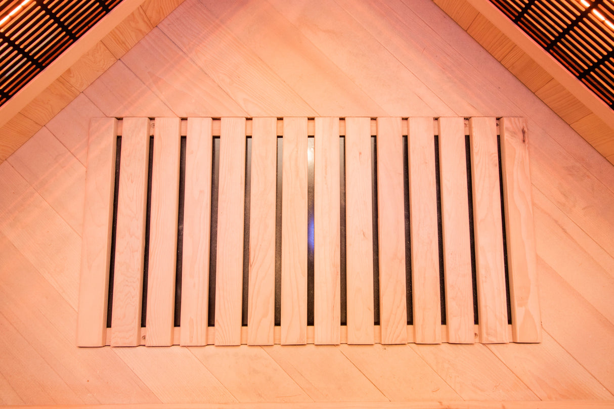 Sauna infrarossi al quarzo Apollon 3-4 posti angolare Cod. SN-APOLLON-Q3C