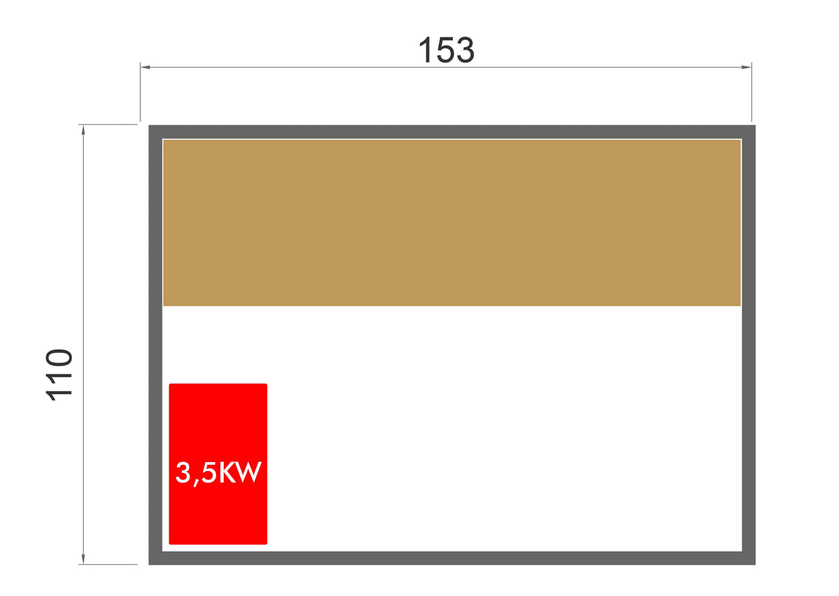 Sauna Tradizionale a 3 Posti Sense 3,5kW Cod. SN-SENSE-3PK