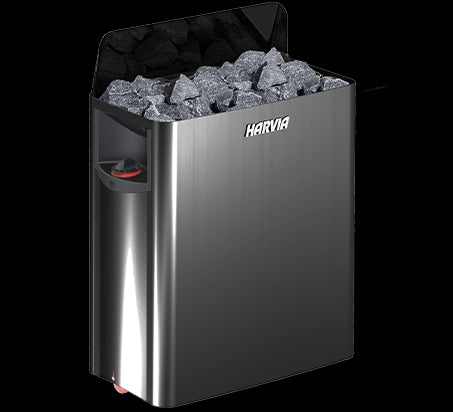 Stufa HARVIA Wall Black SW60 black steel