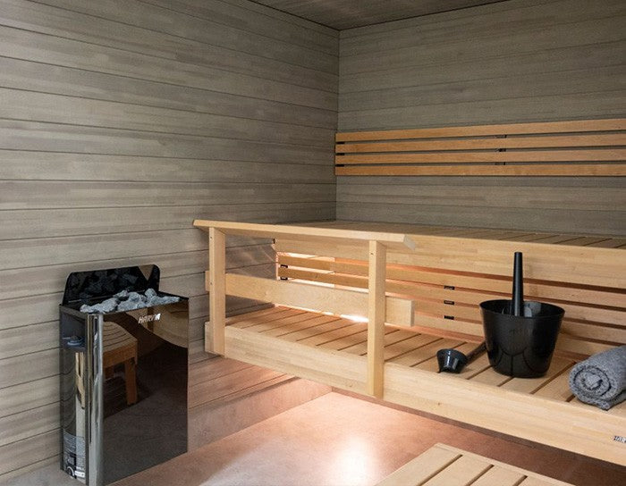 Stufa HARVIA Wall Black SW80 black steel