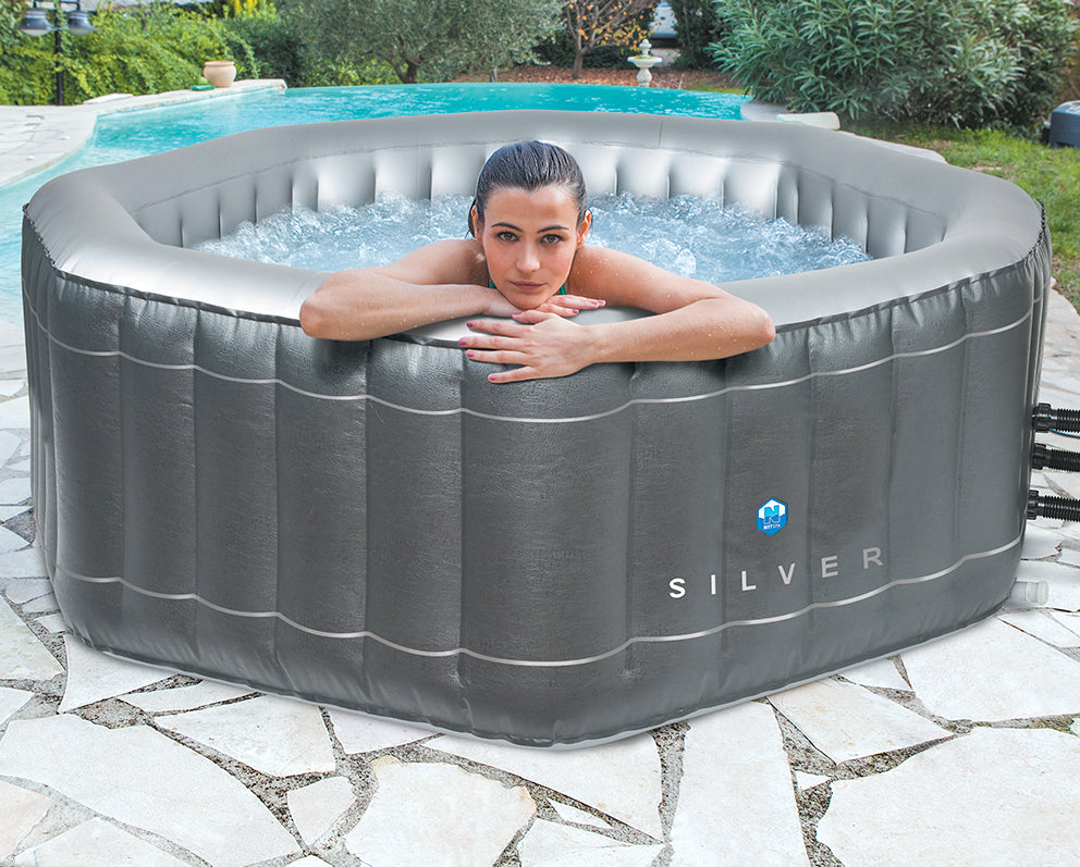 Vasca idromassaggio gonfiabile Silver 5-6 Posti