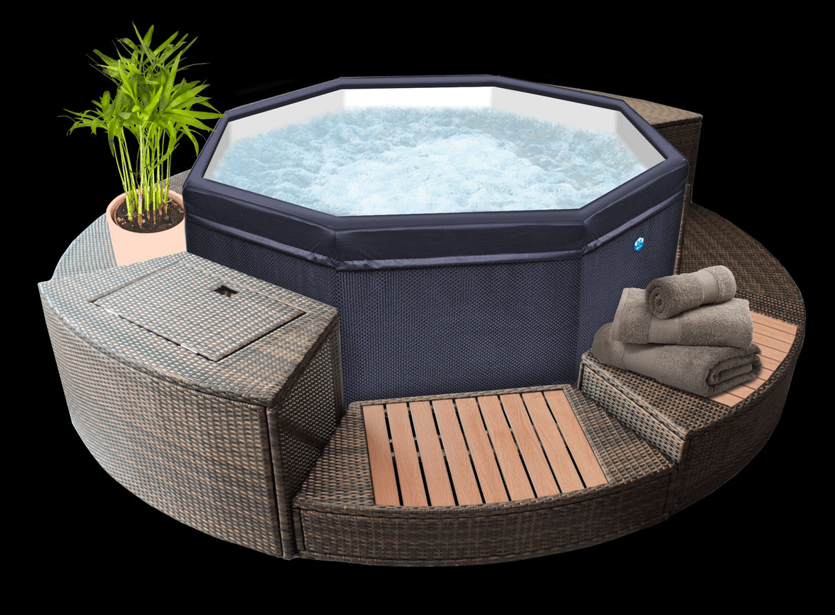 Serie completa 5 moduli mobili per spa Octopus