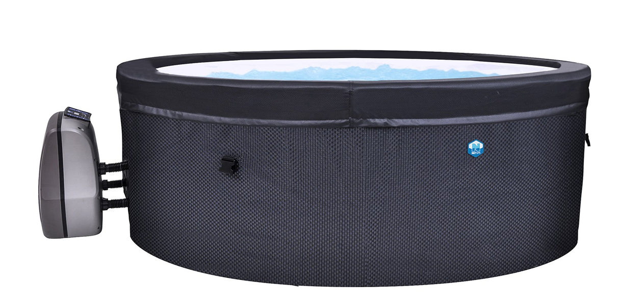 Spa Portatile Vita 4 Posti con mobili Pareti Isolanti In Schiuma Da 8cm Cod. SP-VIP140/MOB2