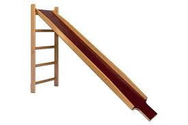 Scivolo in legno per spalliera, larghezza cm 45, lunghezza cm 240 S01130