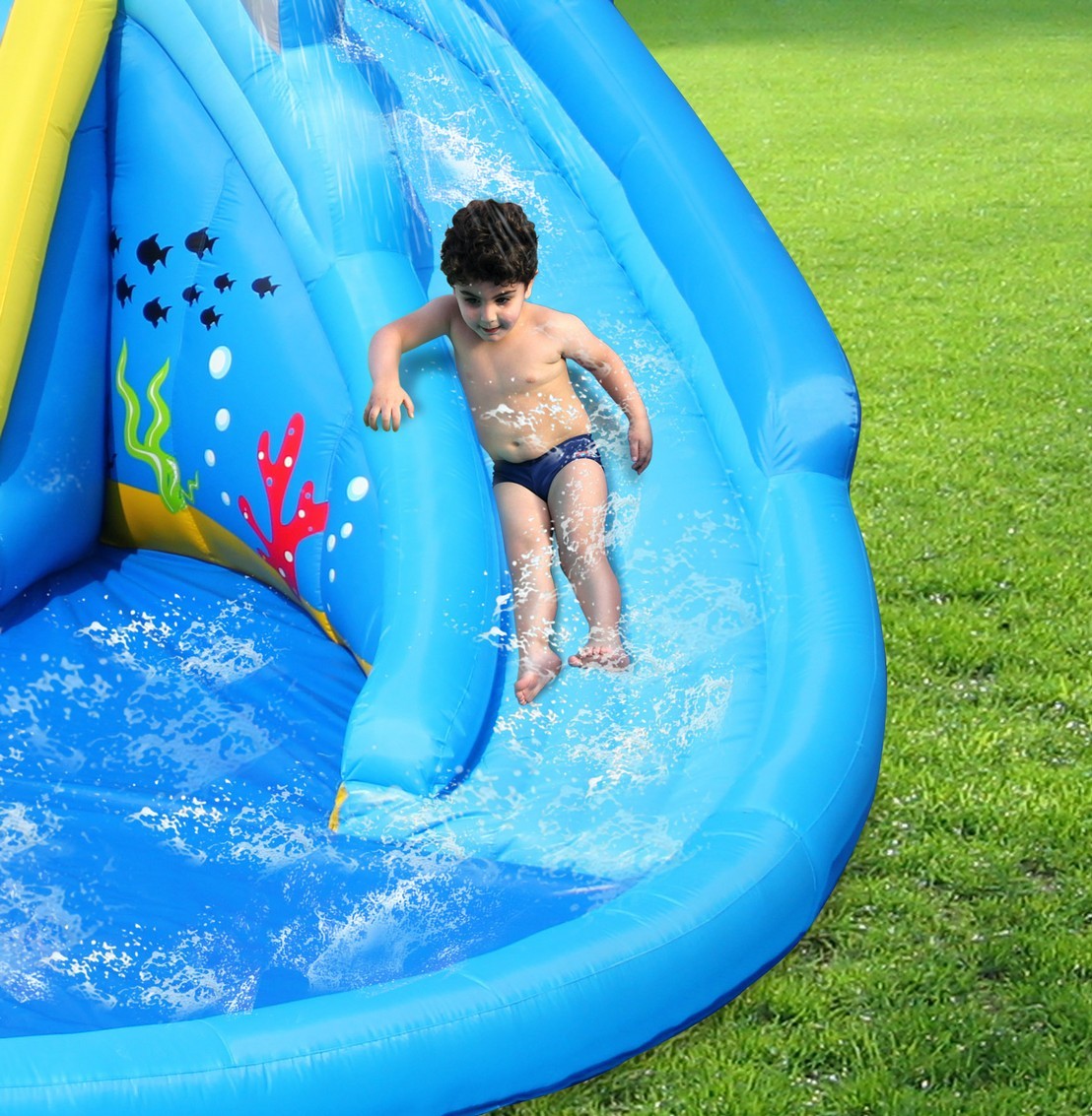 Gonfiabile Happy Air Shark Splash center Art. 9421 In Esaurimento