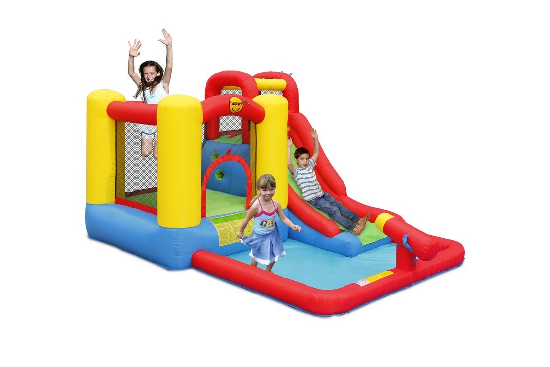 Gonfiabile Happy Air Salta & Splash con cannone Art. 9271N In Esaurimento