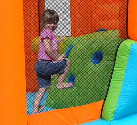 Gonfiabile Happy Air New Castello acquatico con salterello Art 9049 *In esaurimento*