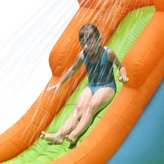 Gonfiabile Happy Air New Castello acquatico con salterello Art 9049 *In esaurimento*