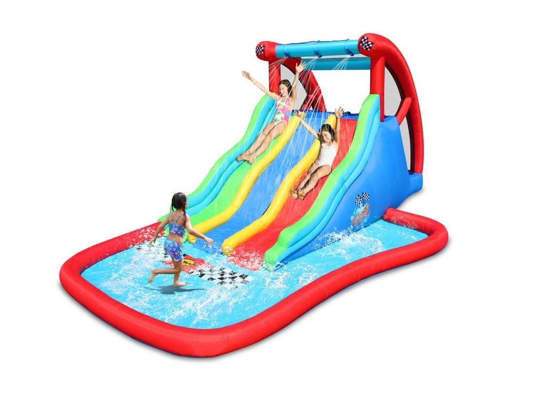 Gonfiabile Happy Air Triple Racing Thunder Art. 9248