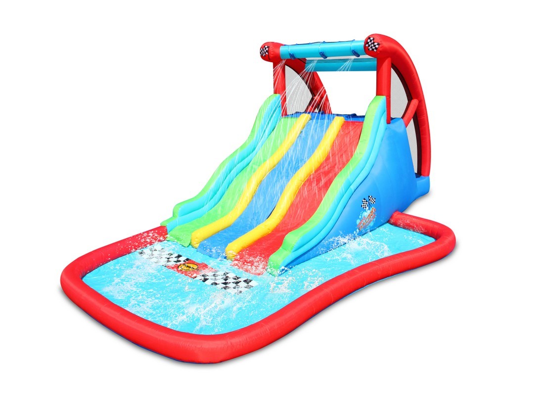 Gonfiabile Happy Air Triple Racing Thunder Art. 9248