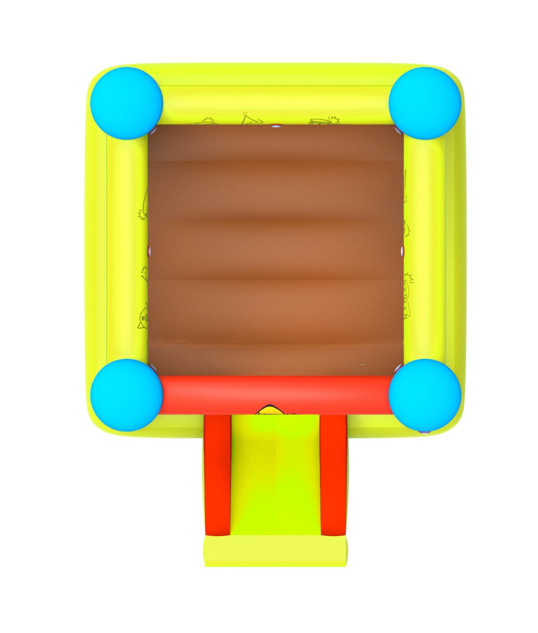 Gonfiabile Happy Air Happy Music Studio Art. 8001