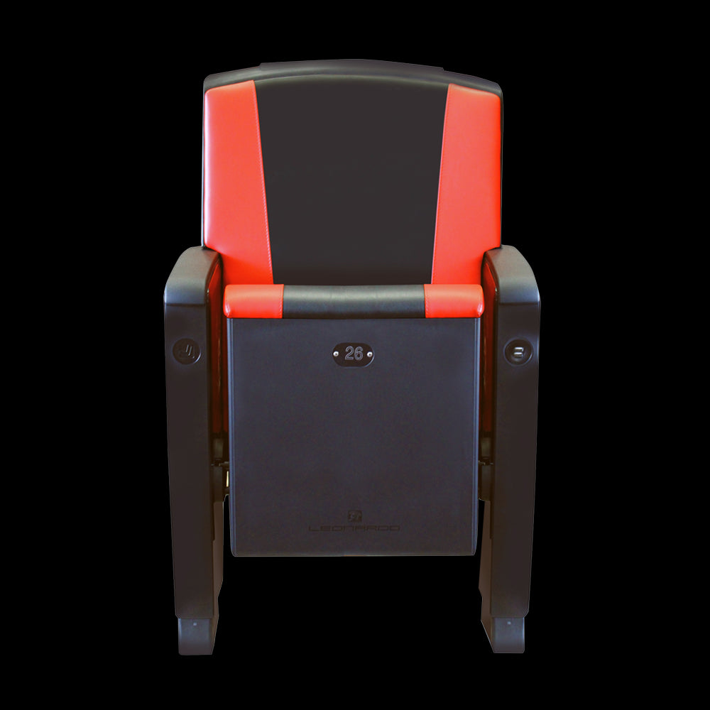 Poltrona per impianti sportivi e sale conferenza Leonardo Silver