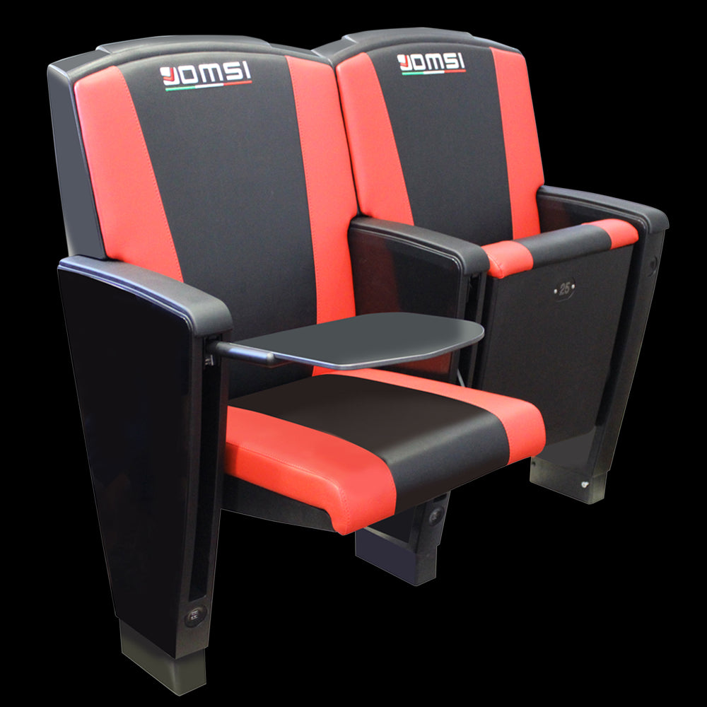 Poltrona per impianti sportivi e sale conferenza Leonardo Silver