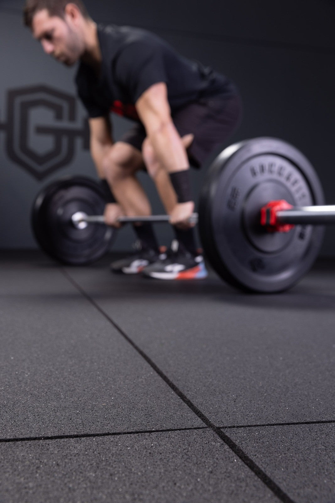 Pavimentazione SQUARE PLUS Gomma Fit mattonella antitrauma 1,00 m x 1,00 m