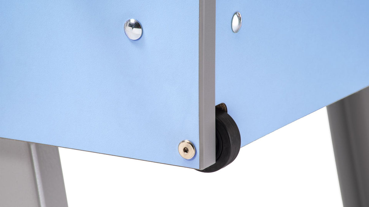 Calcio Balilla Fas Smart Indoor Aste Rientranti Rosso Gambe Pieghevoli