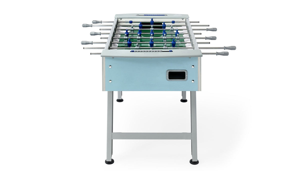 Calcio Balilla Fas Smart Outdoor Turchese Aste Rientranti