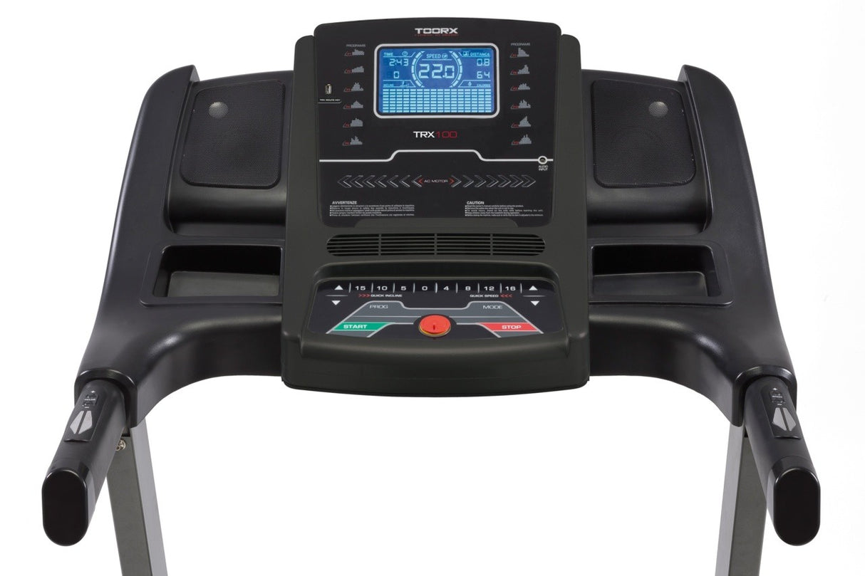 Tapis Roulant Toorx TRX-100 3.0 HRC APP Ready 3.0 motore AC fascia cardio inclusa SCONTO BLACK FRIDAY SINO AL 01/12