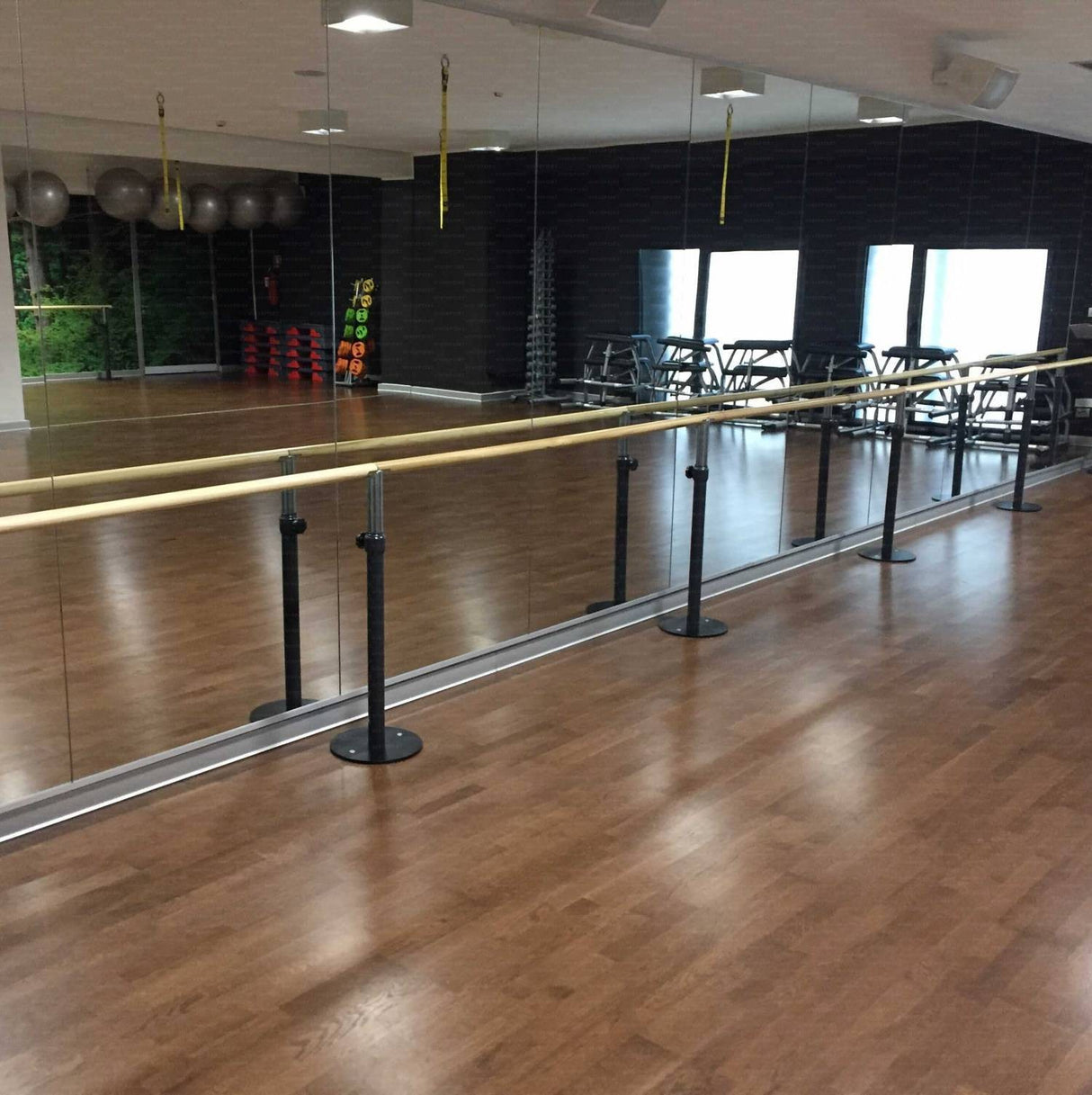 Sbarra Danza Completa Metri 3 A Terra Regolabile Vivisport ART 1574+1577