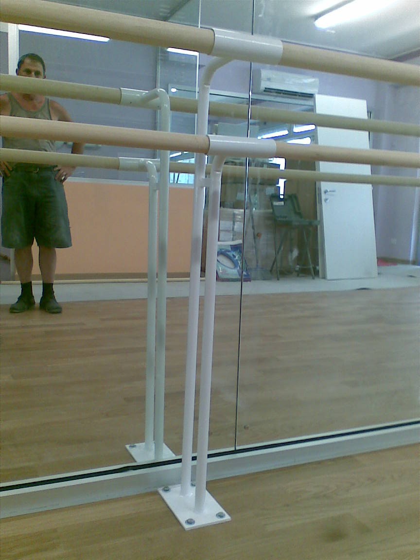 Supporto Sbarra Danza Dancefloor Doppio Da Pavimento