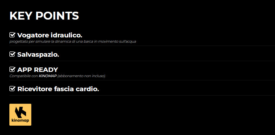 Vogatore Toorx Rower SEA 90 resistenza ad acqua - salvaspazio APP Ready