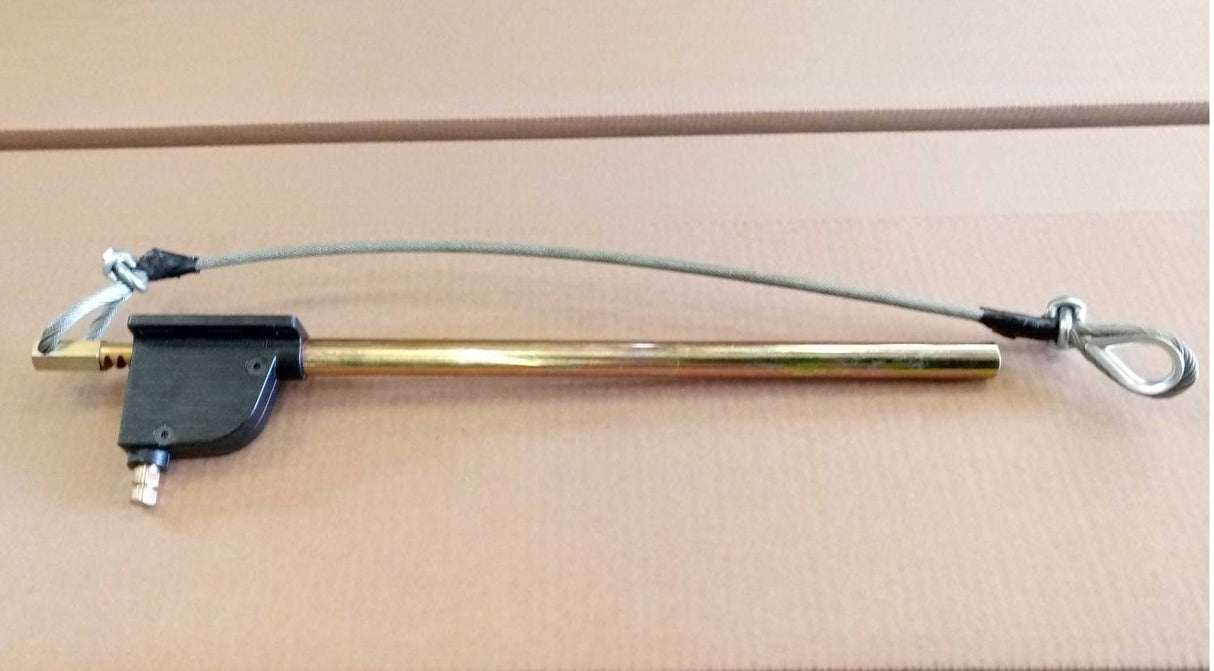 Argano tendirete in ottone di ricambio con anello e cordino in acciaio Art 5402