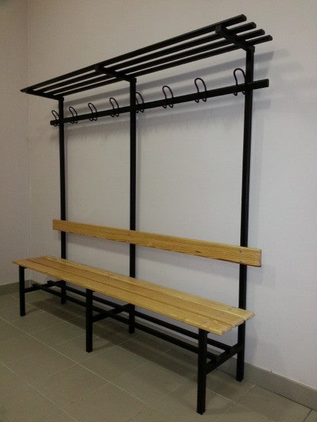 Panchina 1m Completa Luxury Doghe Legno Trattato