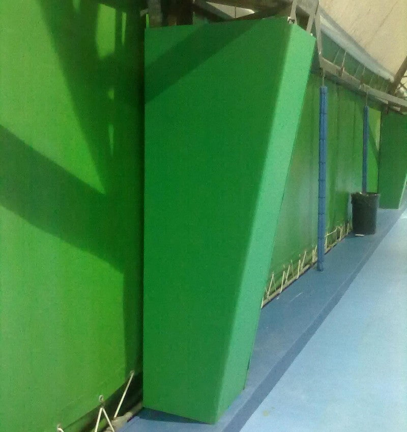 Protezione Copricolonna lato cm 30+30+30+30 PVC imbottitura spessore cm 4 H200 bbs A PANNELLO