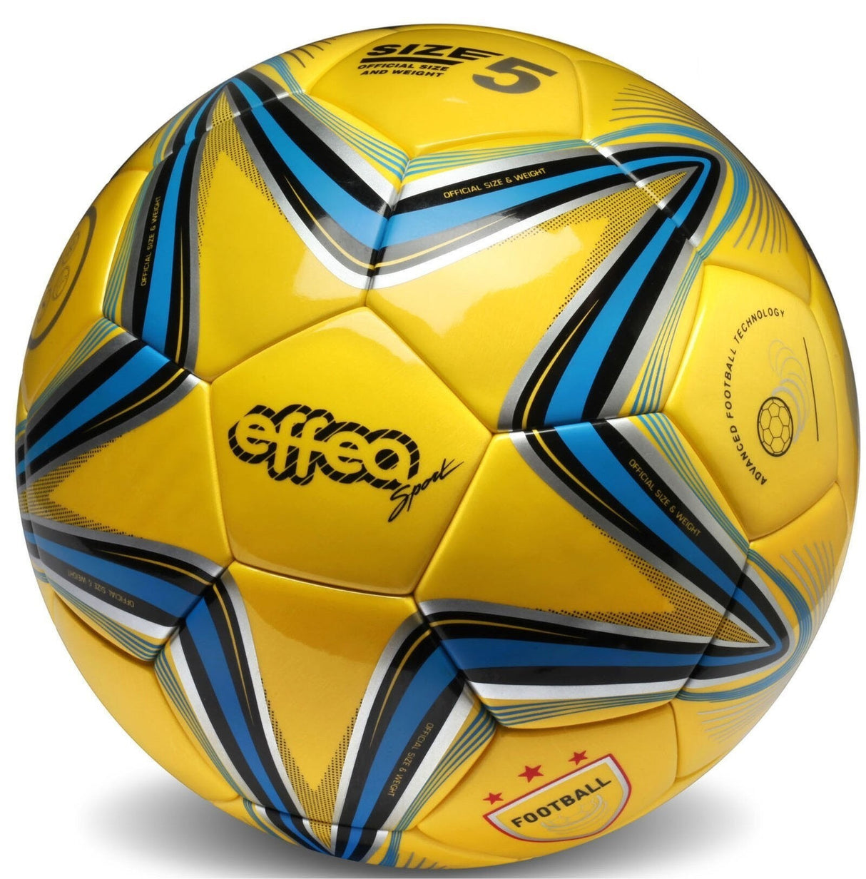 Pallone Calcio Pu Star Senza Cuciture Mis 5 Art 6858