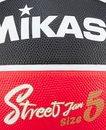 Pallone Minibasket Mikasa BB502B Rosso e Nero da Allenamento