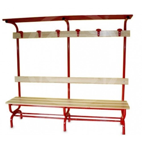 Panchina 2m Completa Art. S 866/0 Colore Rosso