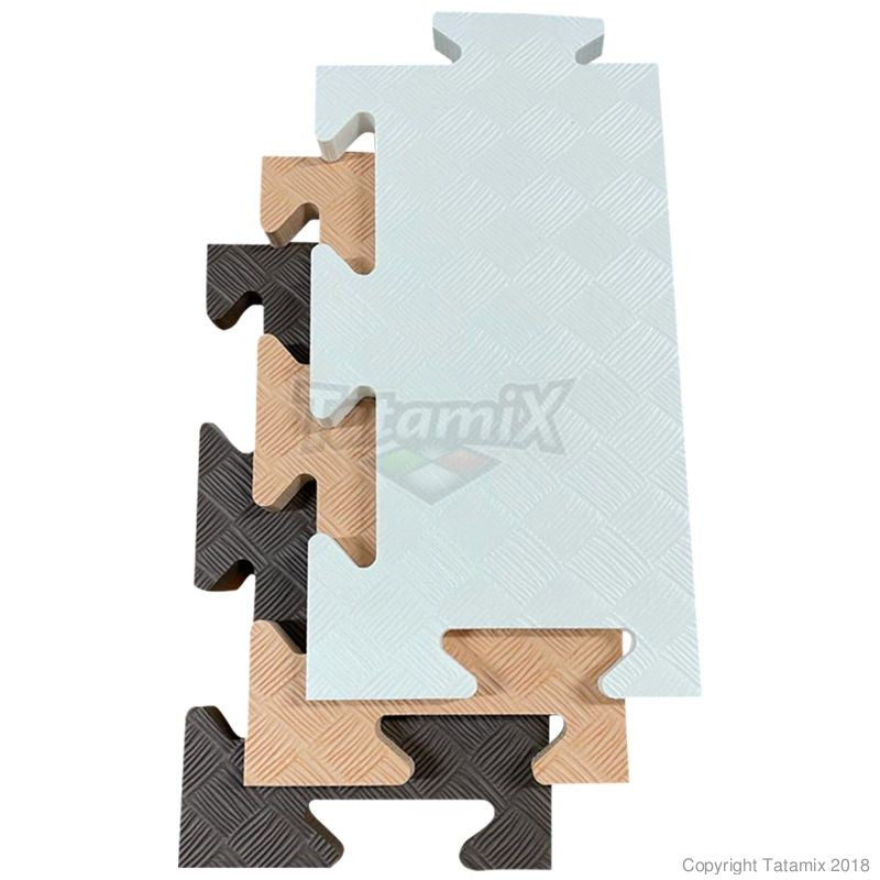 Tatami TATAMIX HYBRID XPE ad incastro 100x100x1cm accoppiamento con Polietilene XPE HB10C minimo ordine 10 pz