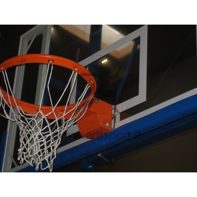 Canestro basket reclinabile con protezione Art. B 675/1 Certificato TÜV EN 1270 "NEW"