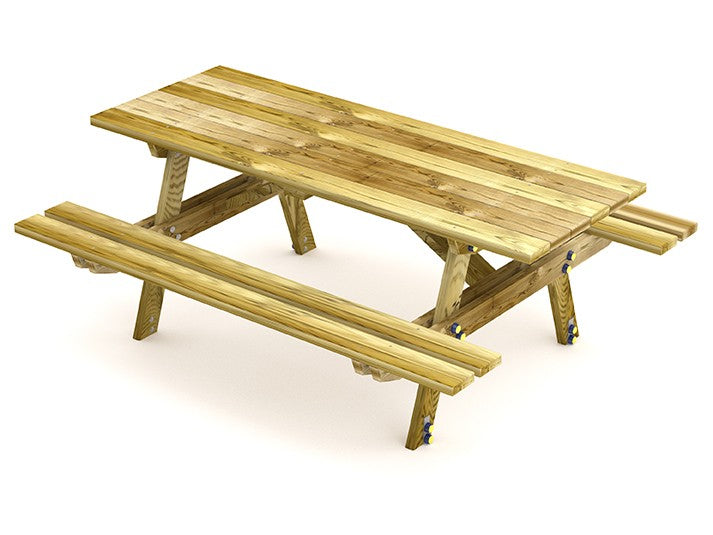 Tavolo da picnic con sedute senza schienale PA101130