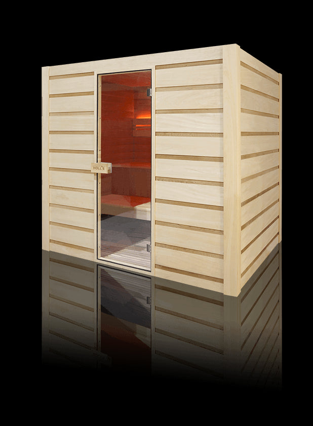 Sauna Finlandese Tradizionale modello Eccolo 6 Posti 6 Kw e pietre incluse Cod. HL-EC04PKUP