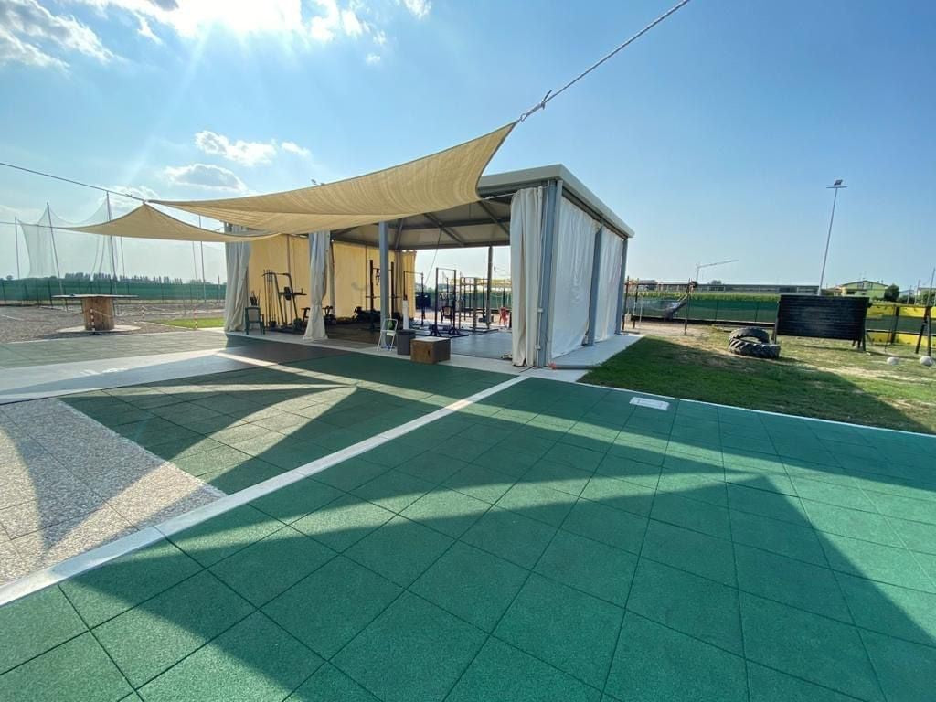 Pavimentazione SQUARE COLOR Gomma Fit mattonella antitrauma gomma1x1mt diverse colorazioni