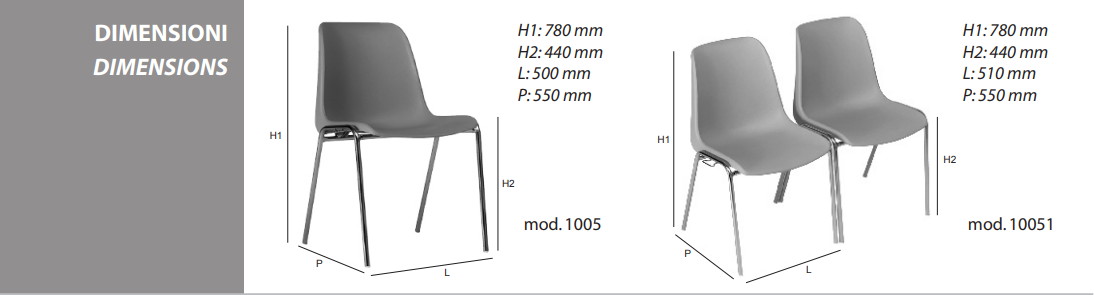 Scocca Helene Codice 1004/A Senza Foro Ignifuga Sedia