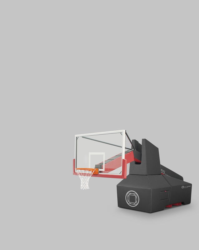 Impianto basket Art. RED 15 certificato FIBA sbalzo cm.330