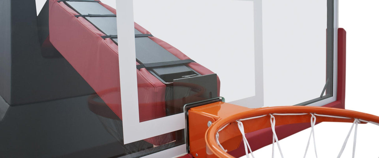 Impianto basket Art. RED 15 certificato FIBA sbalzo cm.330