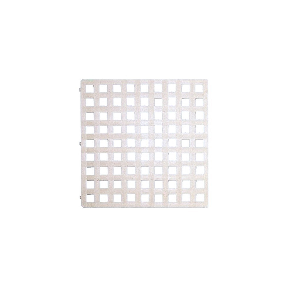 PEDANE DOCCIA POGGIAPIEDI PVC CM 50x50 IMBALLO 10 PZ MOD MART color Bianco neutro alimentare