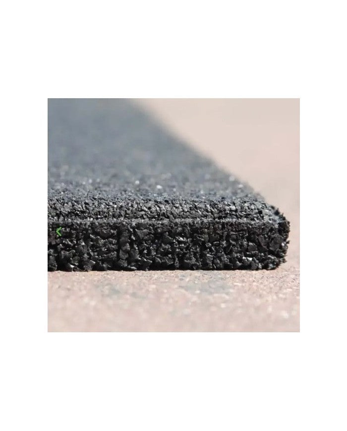 Pavimentazione Antitrauma Securfit gomma riciclata misure 100x100 nere, rosse o verdi, diversi spessori