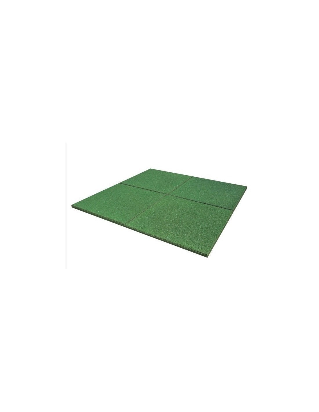 Pavimentazione Antitrauma Securfit gomma riciclata misure 100x100 nere, rosse o verdi, diversi spessori