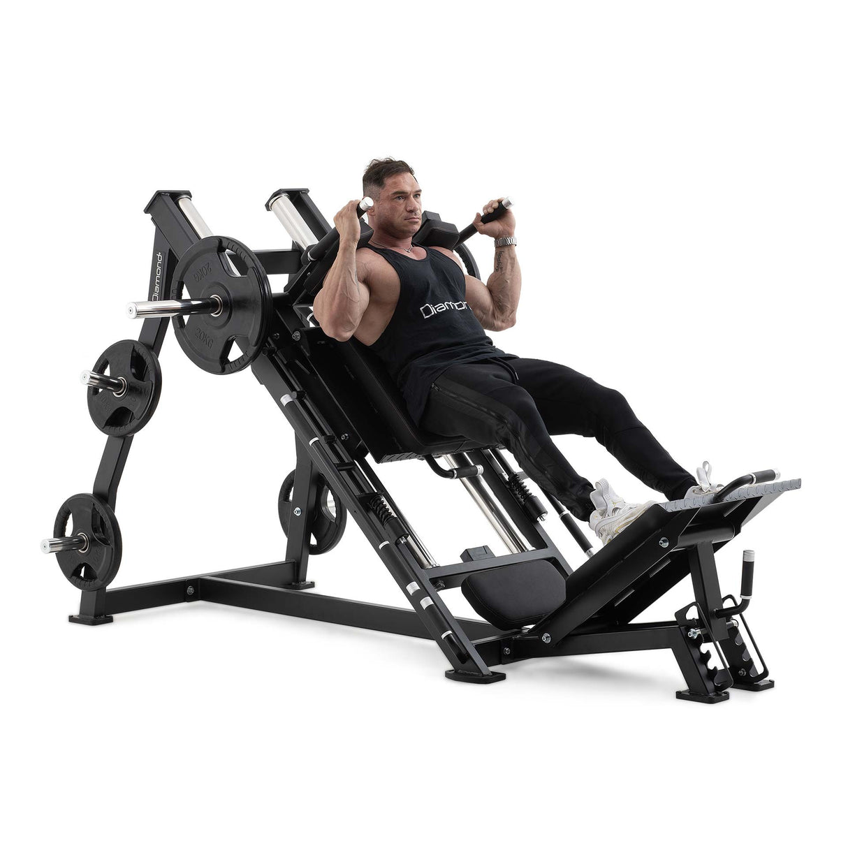 S500 COMBO LEG PRESS 45°/HACK SQUAT Diamond PL500-COMBOLEGPRESSHACK