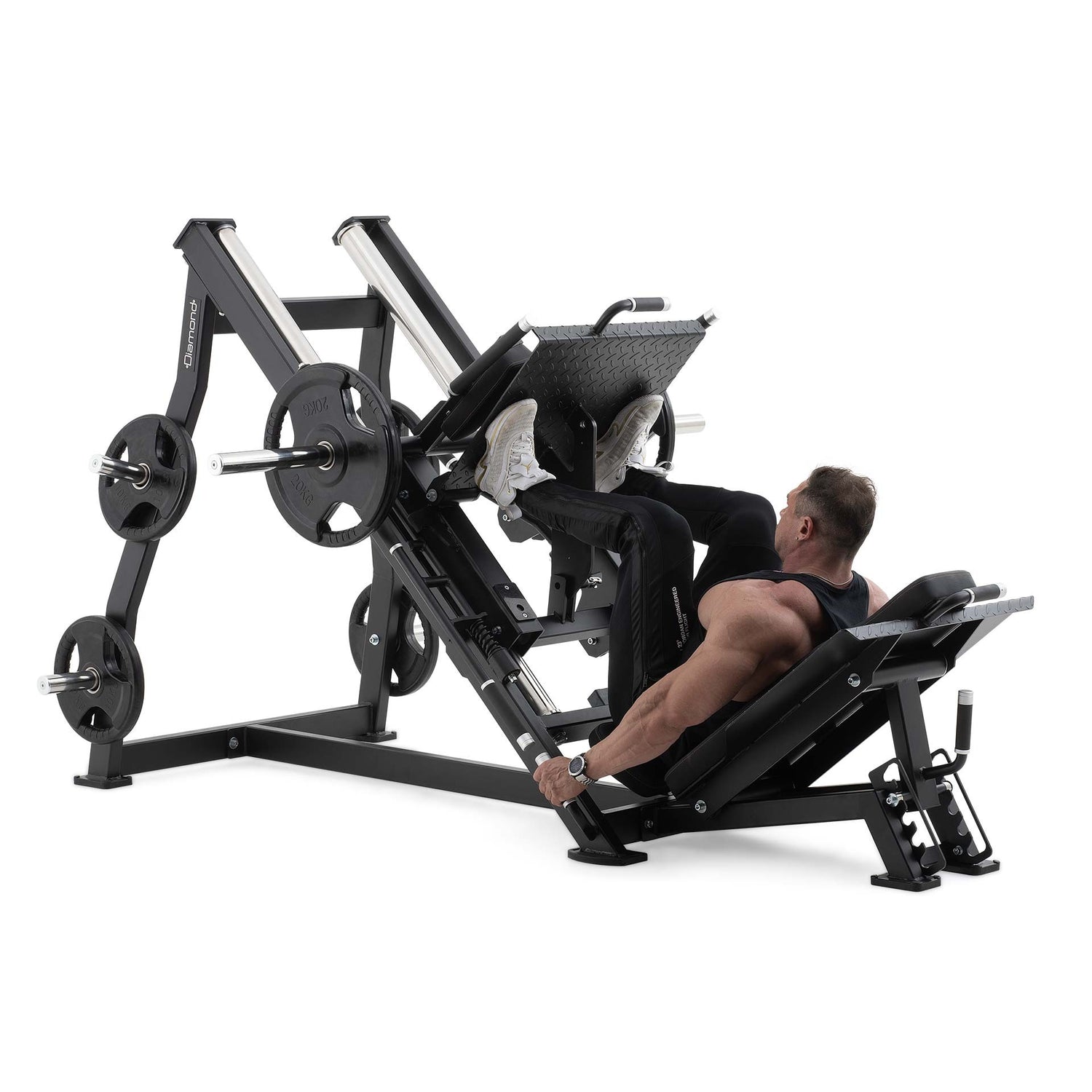 S500 COMBO LEG PRESS 45°/HACK SQUAT Diamond PL500-COMBOLEGPRESSHACK