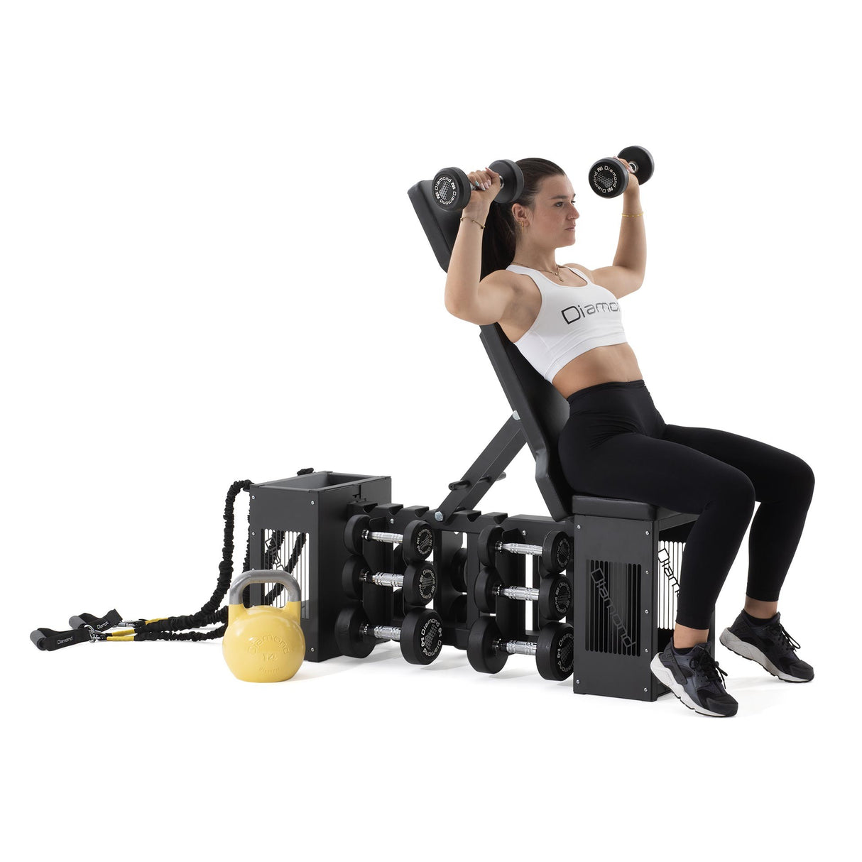 UTILITY BENCH REGOLABILE Diamond Cod. GB-ADJUTILITYBENCH