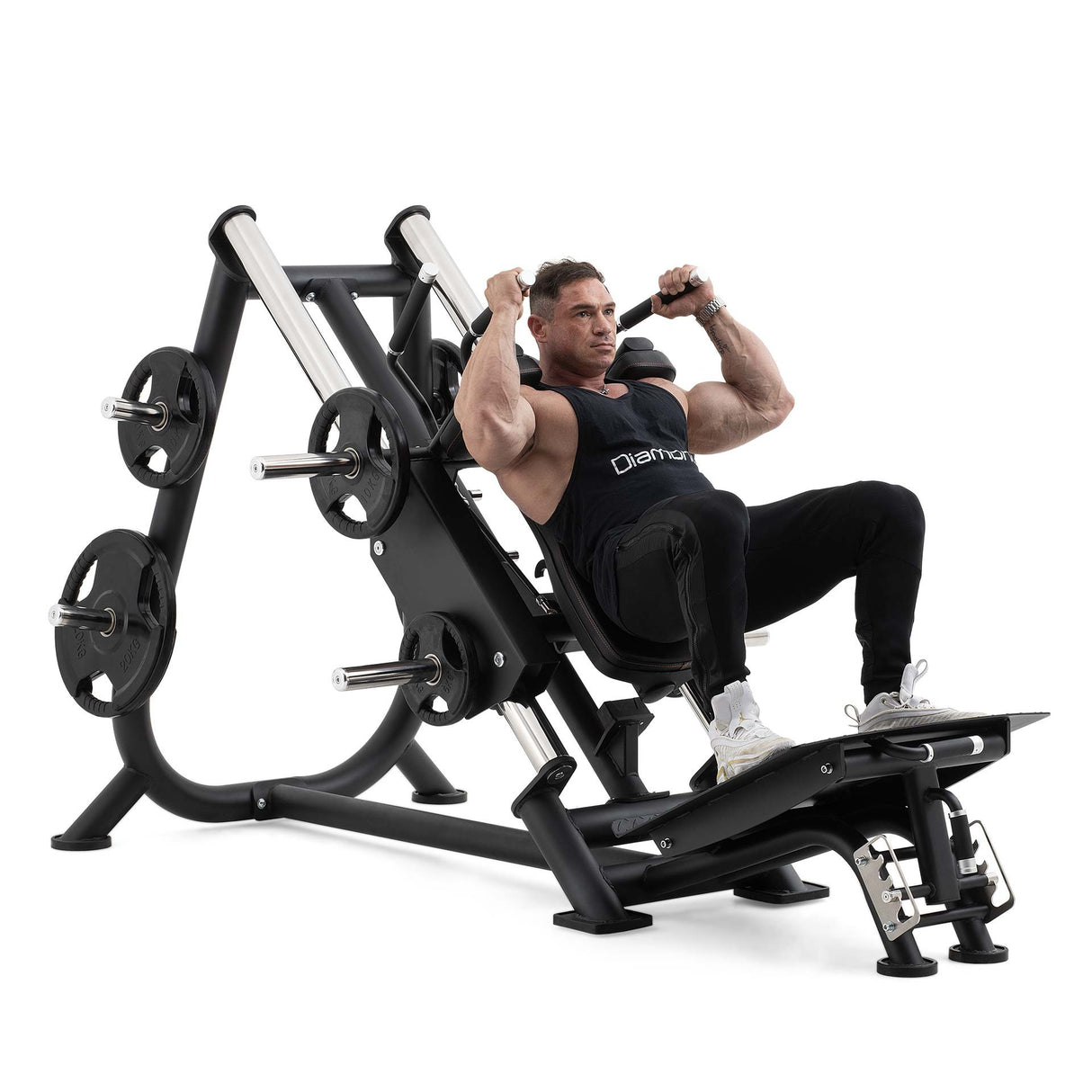 S550 LINEAR HACKSQUAT Diamond Cod. PL550-LINEARHACKSQUAT