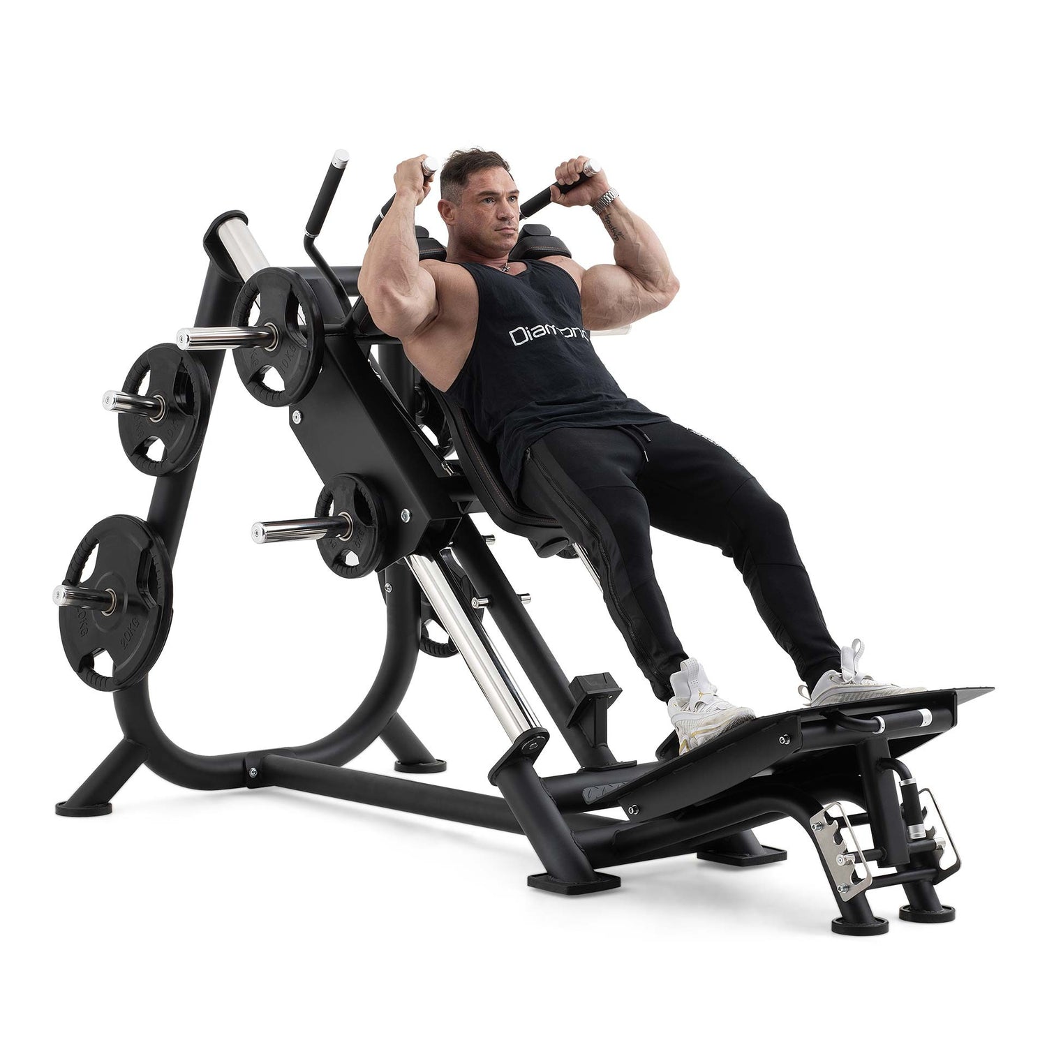 S550 LINEAR HACKSQUAT Diamond Cod. PL550-LINEARHACKSQUAT