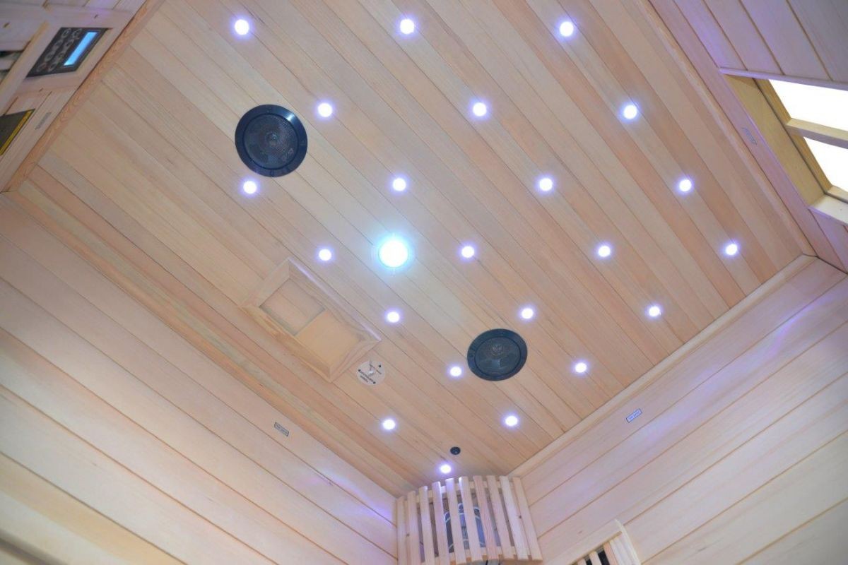 SAUNA INFRAROSSI COMBINATA PER 2 PERSONE PR-S2G