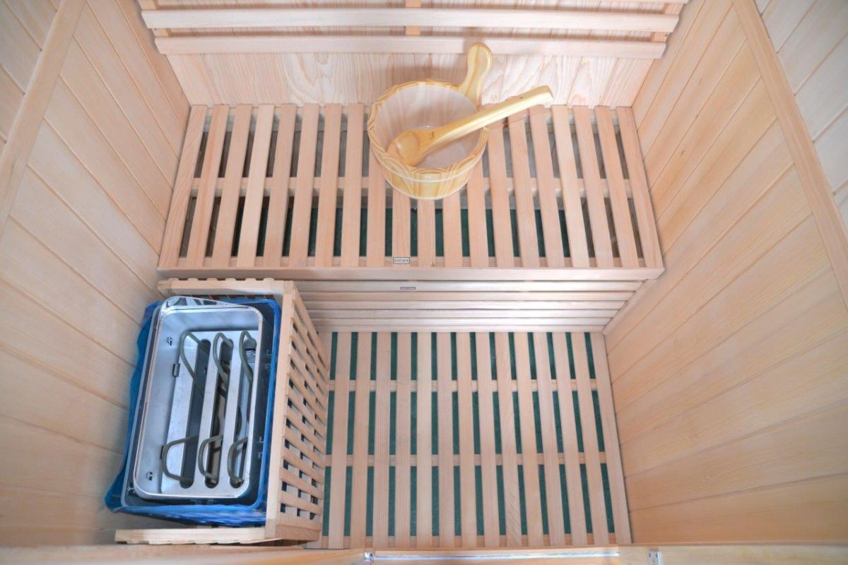 SAUNA TRADIZIONALE/FINLANDESE PUNTO RELAX PR-S02 per 2 PERSONE