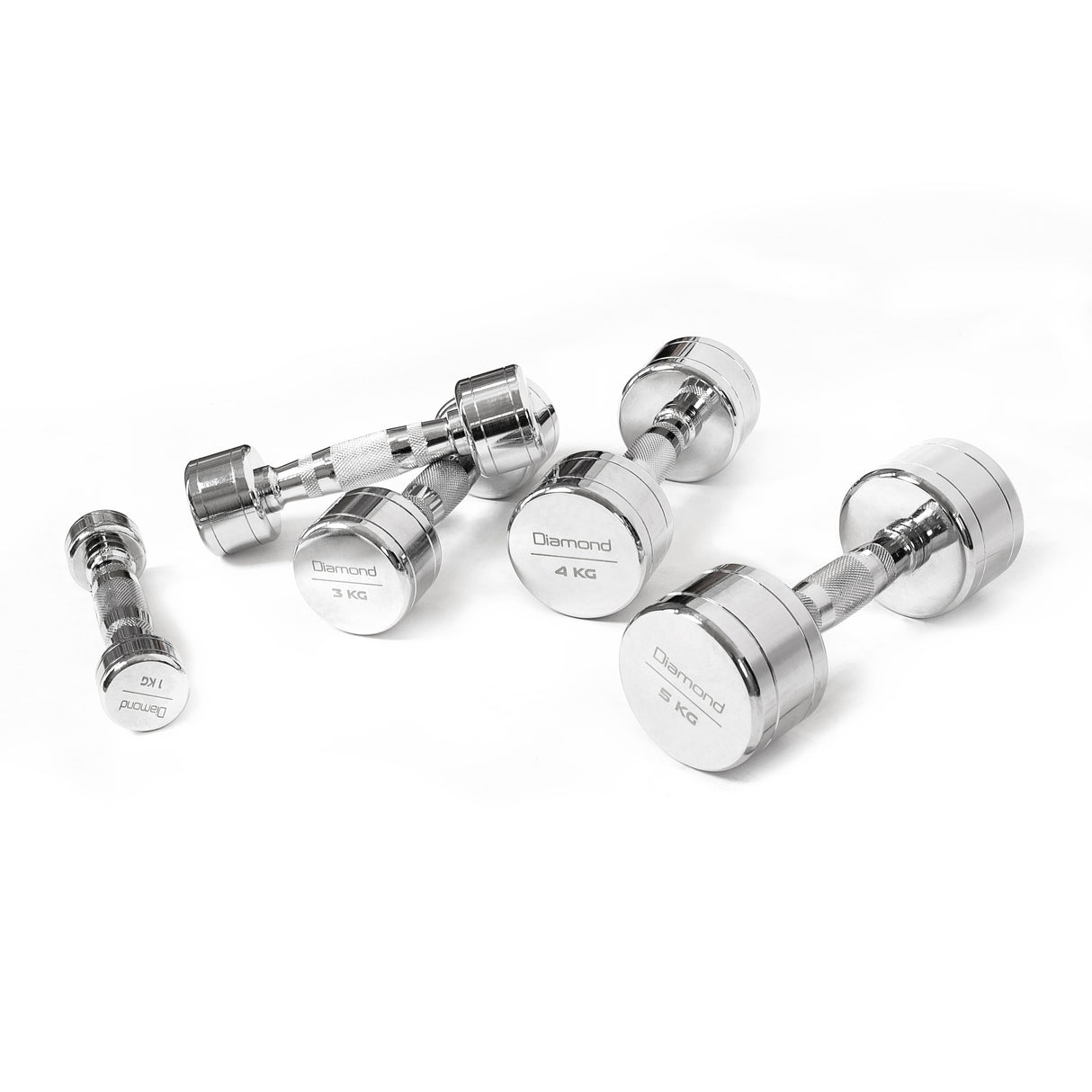 Set Manubri Cromati 1-10 Kg DIAMOND Cod. MCS1-10